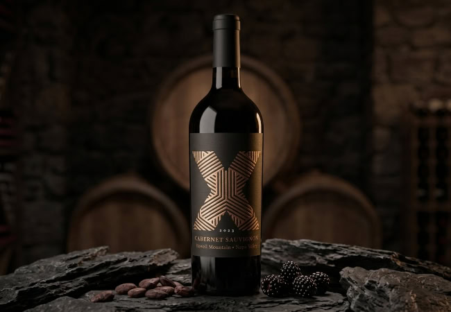 2023 X Winery Howell Mountain Cabernet Sauvignon - Retail $99, Today $39.95 2023 X Winery Howell Mountain Napa Valley Cabernet Sauvignon bottle - 60% OFF at $39.95
